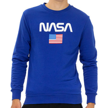 Abbigliamento Uomo Felpe Nasa -NASA41S Blu