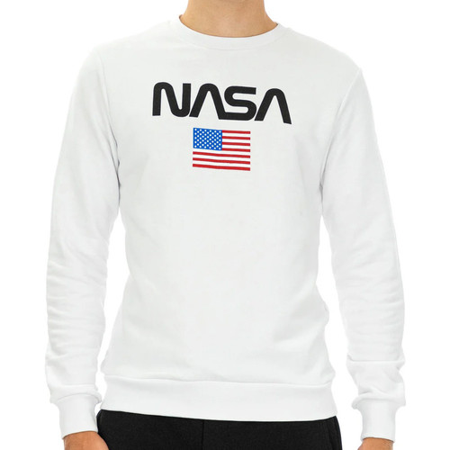 Abbigliamento Uomo Felpe Nasa -NASA41S Bianco