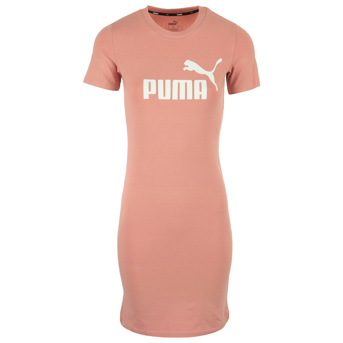 Abbigliamento Donna Vestiti Puma ESS Slim Tee Dress Rosa