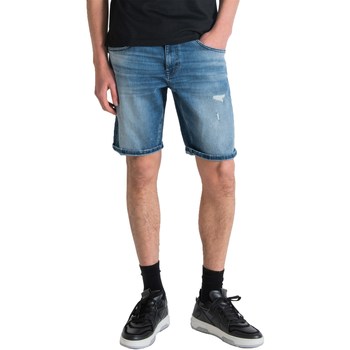 Abbigliamento Uomo Giacche in jeans Antony Morato mmds00077fa750344 nd