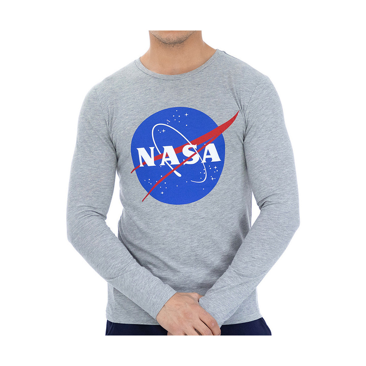Abbigliamento Uomo T-shirt & Polo Nasa -NASA10T Grigio