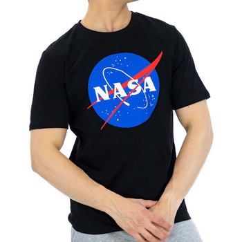 Abbigliamento Uomo T-shirt maniche corte Nasa -NASA08T Nero
