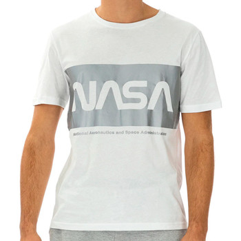 Abbigliamento Uomo T-shirt maniche corte Nasa -NASA22T Bianco