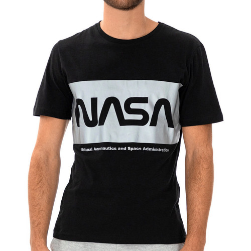 Abbigliamento Uomo T-shirt maniche corte Nasa -NASA22T Nero
