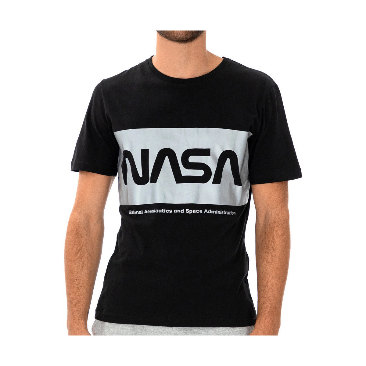 Abbigliamento Uomo T-shirt & Polo Nasa -NASA22T Nero