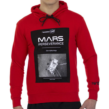Abbigliamento Uomo Felpe Nasa -MARS02H Rosso