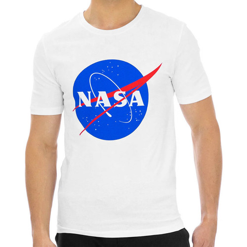 Abbigliamento Uomo T-shirt maniche corte Nasa -NASA49T Bianco