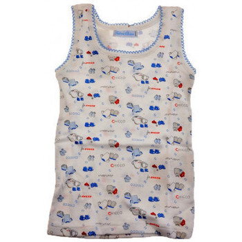 Abbigliamento Unisex bambino T-shirt & Polo Chicco Infant Tank Top Bianco