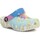 Scarpe Unisex bambino Sandali Crocs Classic Tie Dye Graphic Kids Clog T 206994-94S Multicolore