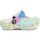 Scarpe Unisex bambino Sandali Crocs Classic Tie Dye Graphic Kids Clog T 206994-94S Multicolore