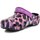 Scarpe Bambina Sandali Crocs Animal Print Clog Kids 207600-83G Multicolore