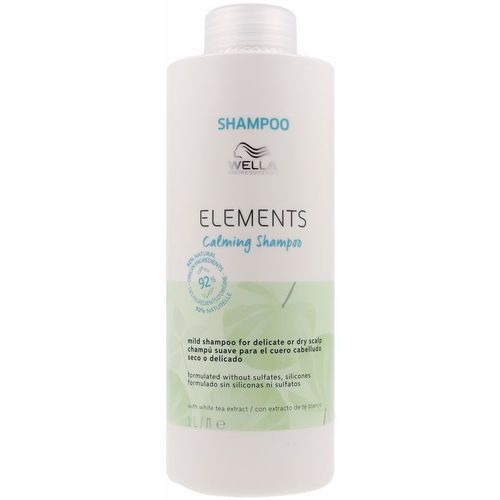 Bellezza Shampoo Wella Elements Champú Natural Calmante Para Cuero Cabelludo Seco O De 