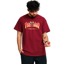 Abbigliamento Uomo T-shirt maniche corte Thrasher  Bordeaux
