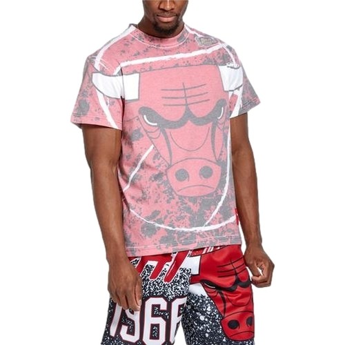 Abbigliamento Uomo T-shirt maniche corte Mitchell And Ness  Rosso