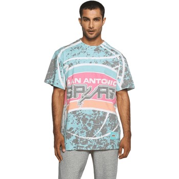Abbigliamento Uomo T-shirt maniche corte Mitchell And Ness  Blu
