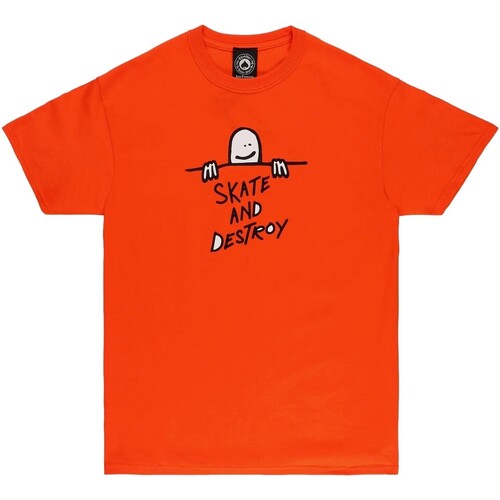 Abbigliamento Uomo T-shirt maniche corte Thrasher  Arancio