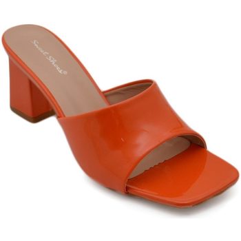 Scarpe Donna Sandali Malu Shoes Sandali donna mules sabot con tacco grosso 7 cm fascetta larga Multicolore