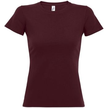 Abbigliamento Donna T-shirt & Polo Sols IMPERIAL WOMEN Bordeaux