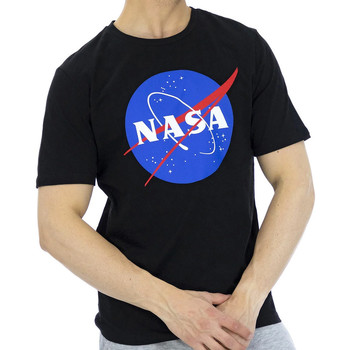 Abbigliamento Uomo T-shirt maniche corte Nasa -NASA49T Nero