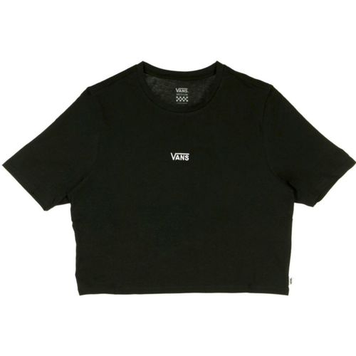 Abbigliamento Donna T-shirt & Polo Vans Maglietta girocollo corta Nero