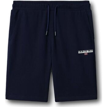 Abbigliamento Uomo Shorts / Bermuda Napapijri NA4F7B  Pantaloncino da Tuta N Ice Uomo Blu Medieval Blu