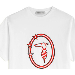 Abbigliamento Uomo T-shirt maniche corte Trussardi 52T00613-1T005651 Bianco