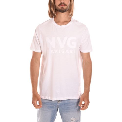 Abbigliamento Uomo T-shirt & Polo Navigare NVSS223118 Bianco