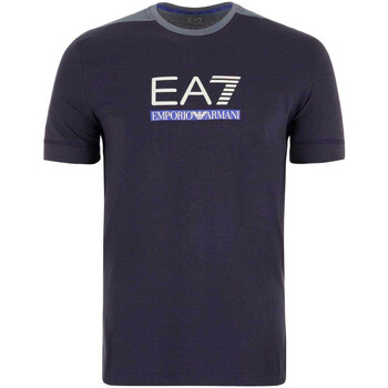 Abbigliamento Uomo T-shirt & Polo Ea7 Emporio Armani 3LPT22 PJAMZ Blu