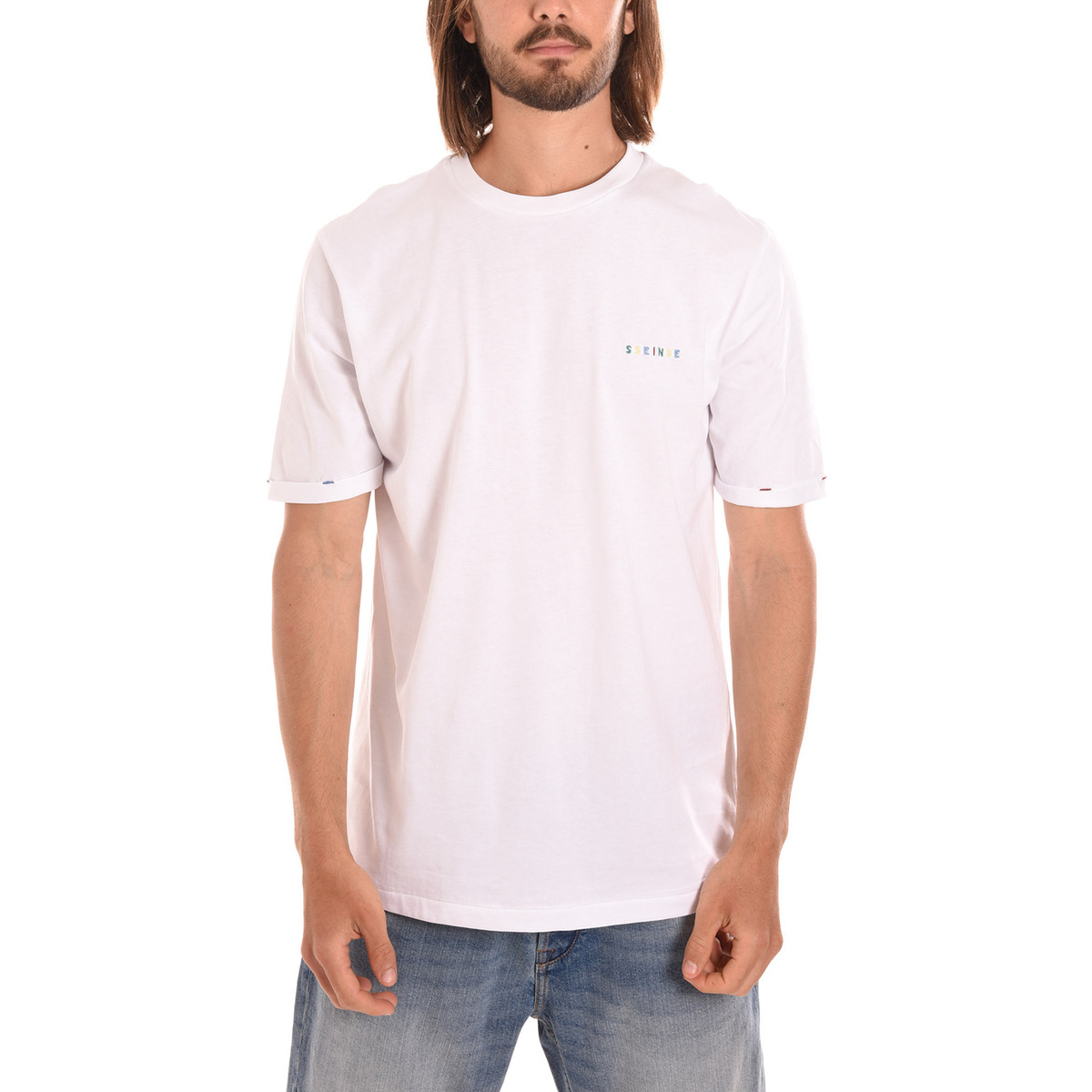 Abbigliamento Uomo T-shirt & Polo Sseinse TE2140SS Bianco