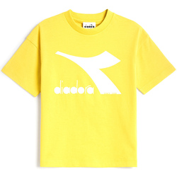 Abbigliamento Unisex bambino T-shirt maniche corte Diadora 102178266 Giallo