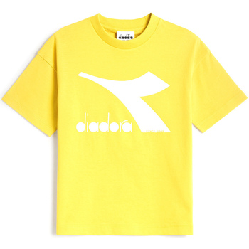 Abbigliamento Unisex bambino T-shirt & Polo Diadora 102178266 Giallo