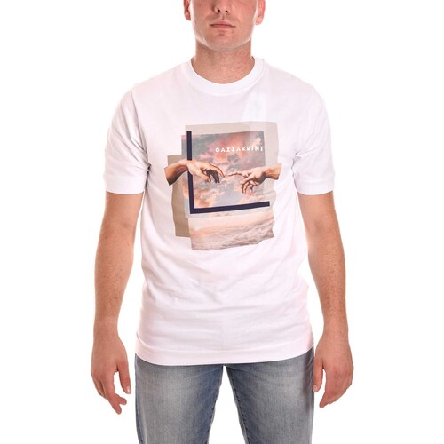 Abbigliamento Uomo T-shirt & Polo Gazzarini TE55G Bianco
