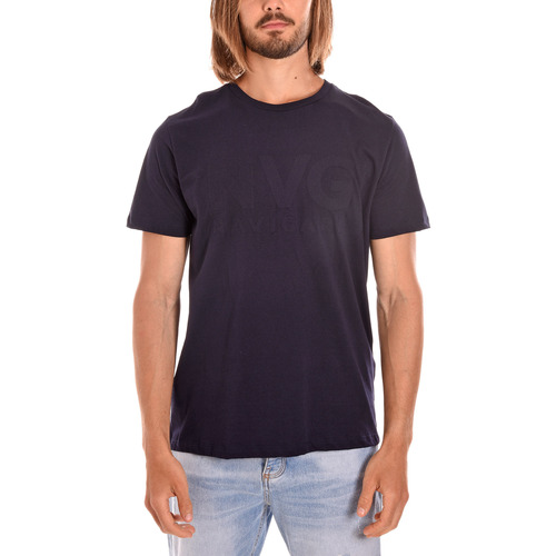 Abbigliamento Uomo T-shirt maniche corte Navigare NVSS223118 Blu
