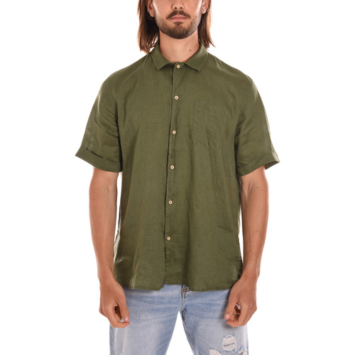 Abbigliamento Uomo Camicie maniche lunghe Sseinse CE703SS Verde