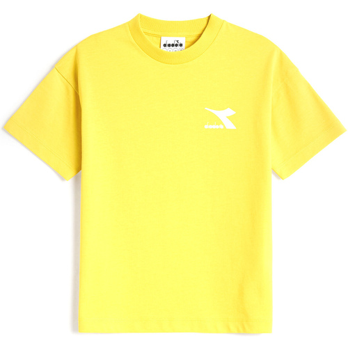 Abbigliamento Unisex bambino T-shirt maniche corte Diadora 102178265 Giallo