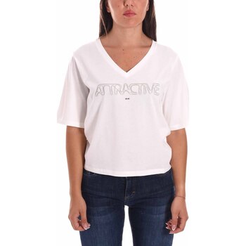 Abbigliamento Donna T-shirt & Polo Liu Jo TA2235 J6040 Bianco