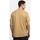 Abbigliamento Uomo T-shirt maniche corte Napapijri NA4GBP MORGEX T-Shirt Uomo in Cotone Beige Beige