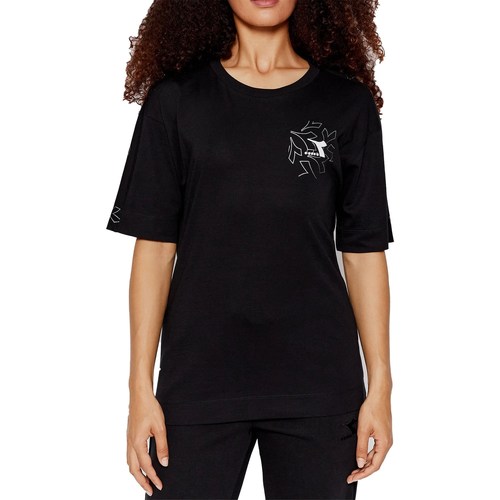 Abbigliamento Donna T-shirt maniche corte Diadora 102.178189 Nero