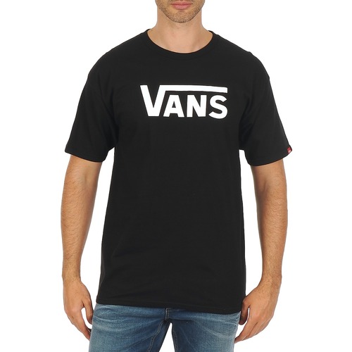 Abbigliamento Uomo T-shirt maniche corte Vans VANS CLASSIC Nero / Bianco
