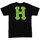 Abbigliamento T-shirt maniche corte Huf Amazing H Tee Nero
