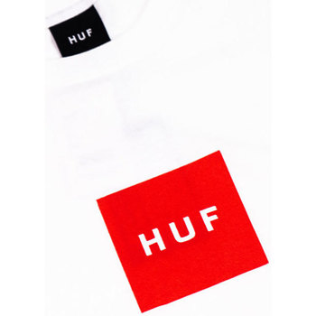 Huf Box Logo Tee Bianco