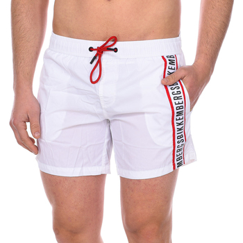 Abbigliamento Uomo Costume / Bermuda da spiaggia Bikkembergs BKK1MBS01-WHITE-RED Multicolore
