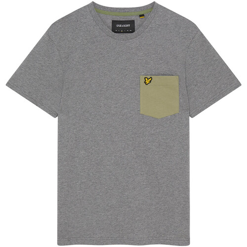 Abbigliamento Uomo T-shirt & Polo Lyle & Scott TS831V Grigio
