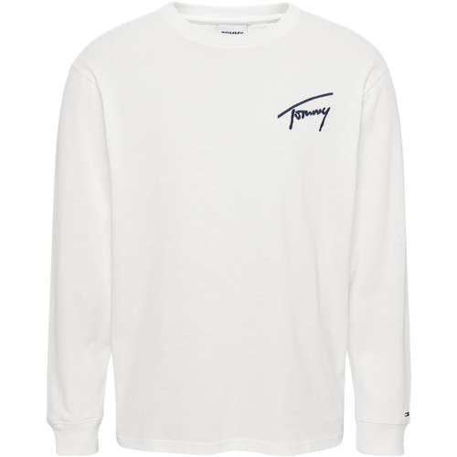 Abbigliamento Uomo T-shirt & Polo Tommy Jeans DM0DM14028 Bianco