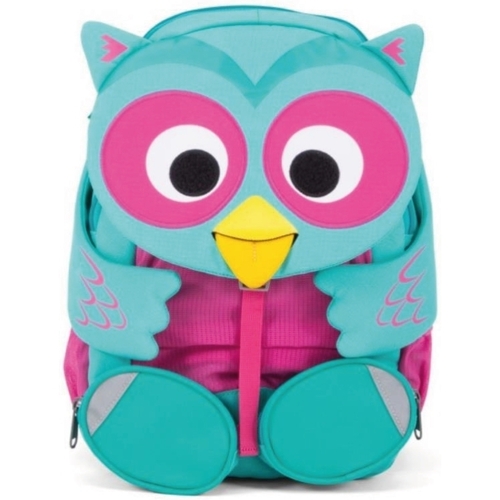 Borse Unisex bambino Zaini Affenzahn Olina Owl Large Friend Backpack Blu