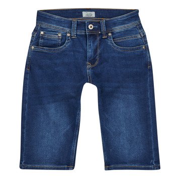 Abbigliamento Bambino Shorts / Bermuda Pepe jeans TRACKER SHORT Blu / Scuro