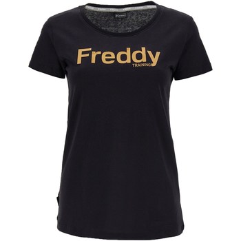 Abbigliamento Donna T-shirt maniche corte Freddy S2WTRT1 Nero