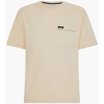 Abbigliamento Uomo T-shirt & Polo Calvin Klein Jeans K10K109790 beige