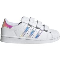 Scarpe Bambina Sneakers adidas Originals SUPERSTAR C White