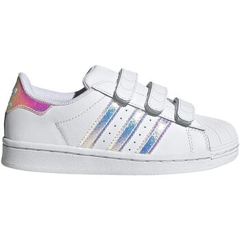 Scarpe Bambina Sneakers adidas Originals SUPERSTAR C White